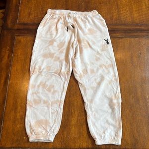 Tie dye playboy sweatpants